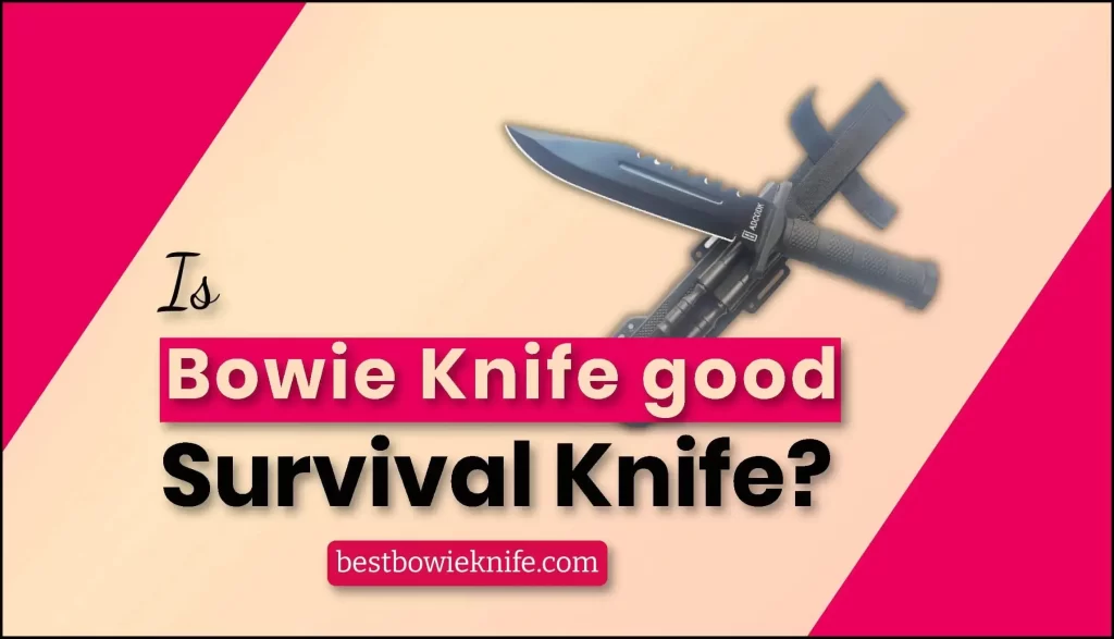 Is Bowie Knife a Good Survival Knife