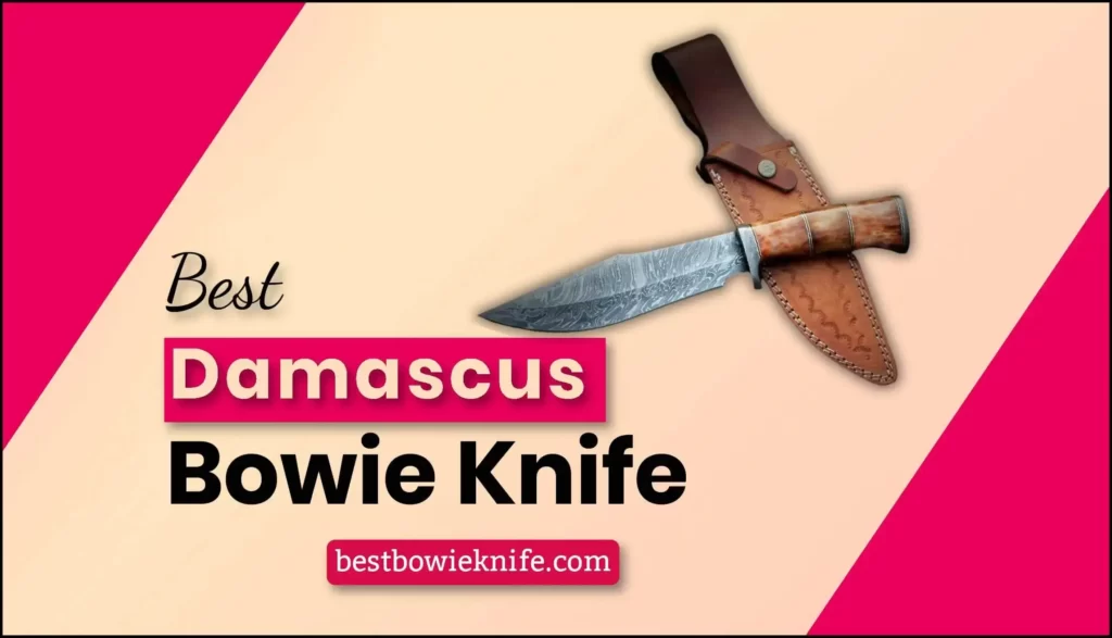 Best Damascus Bowie Knife