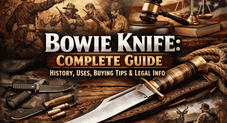 Bowie Knife Complete Guide History, Uses, Buying Tips & Legal Info