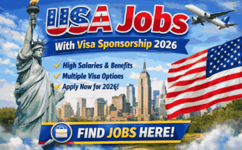 USA Jobs With Visa Sponsorship 2026