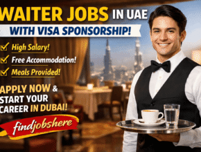 Waiter Jobs in UAE with Visa